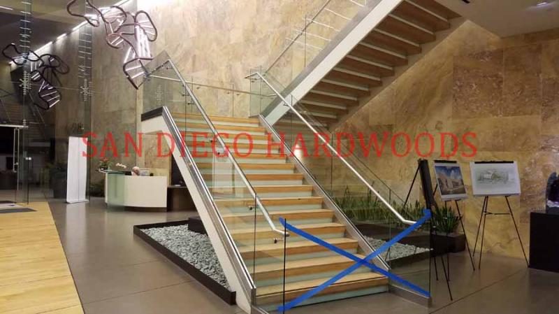 Hardwood floor project photo showing craftsman-level refinishing, recoating, repair, restoration, or installation work.